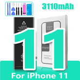 بطارية عالية السعة 0 دورة لهاتف iPhone 11 11Pro 12Pro 12 13 14 13Pro 14Pro Max Mini Phone Batteria + مجموعة أدوات مجانية